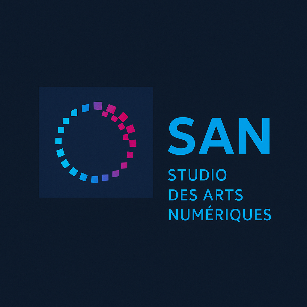 Logo du Studio des Arts Numériques (SAN)